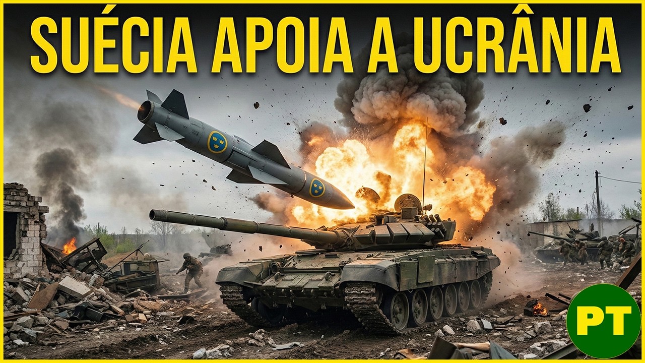 UCRÂNIA ATACA FORTE a Rússia — Suécia Revela o MAIOR APOIO Desde o Início da Guerra!