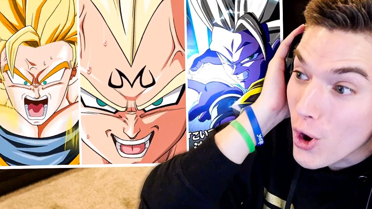 INCREDIBLE! NEW Transforming SSJ3 Goku & Majin Vegeta Super Attacks Reaction on Dokkan Battle!