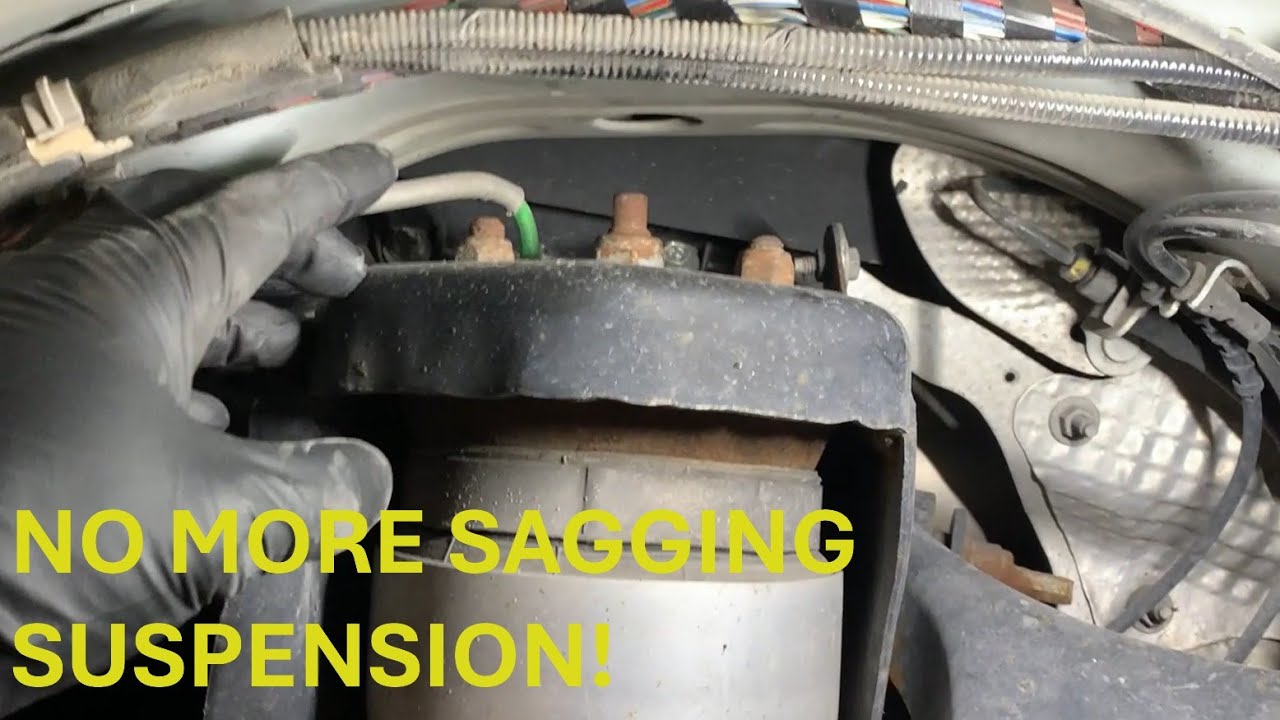 Land Rover LR3, LR4 Front Air Suspension Air Bag and Shock Replacement