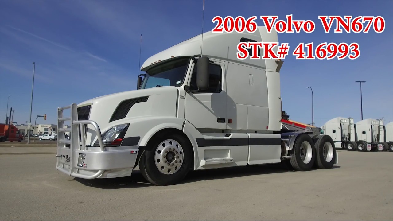 2006 Volvo VN670 (STK# 416993) -  Peterbilt Manitoba Ltd.