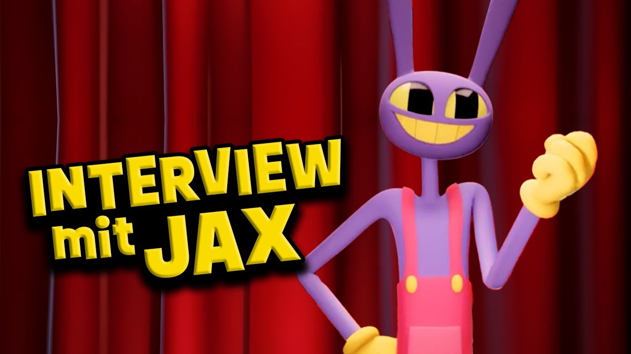 INTERVIEW mit JAX - Der Unglaubliche Digitale Zirkus [Deutsch]