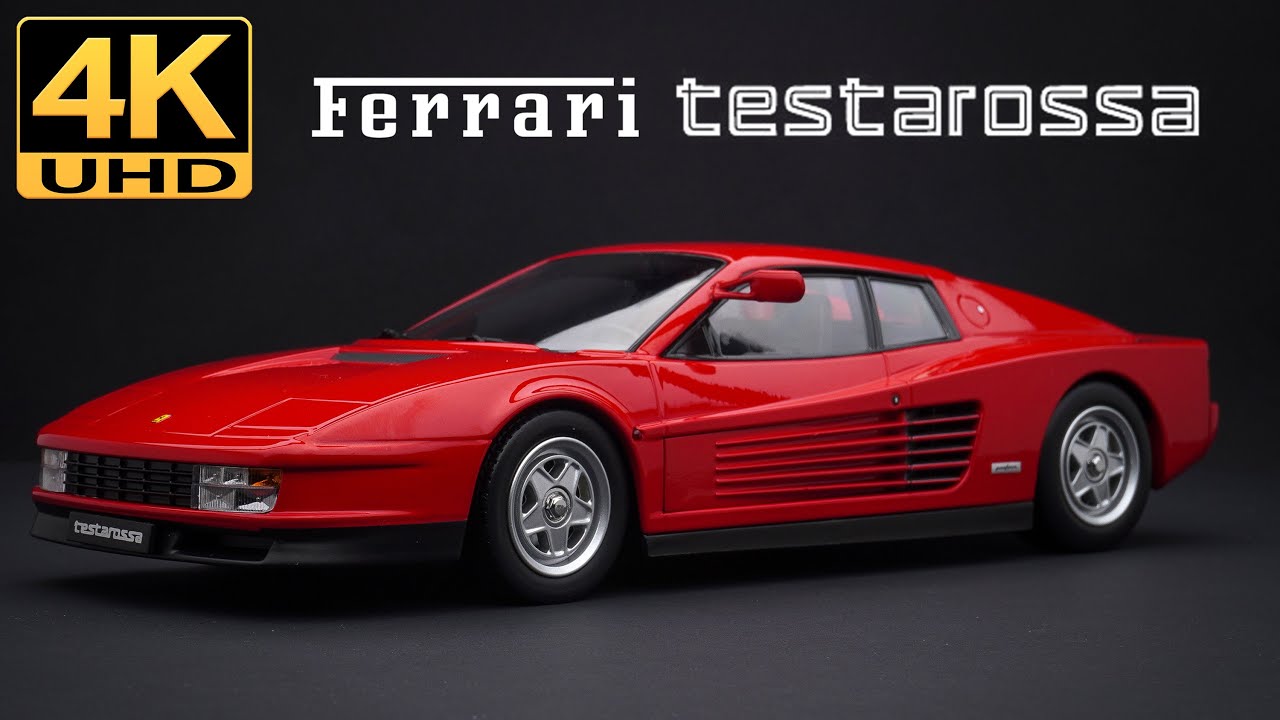 Ferrari Testarossa, 4K UHD - 1/18 KK-Scale