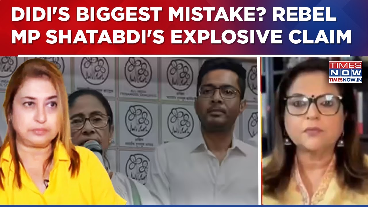 Rebel MP Shatabdi's Explosive Interview: Fires At Abhishek Banerjee, Questions Mamata's Trust In Him