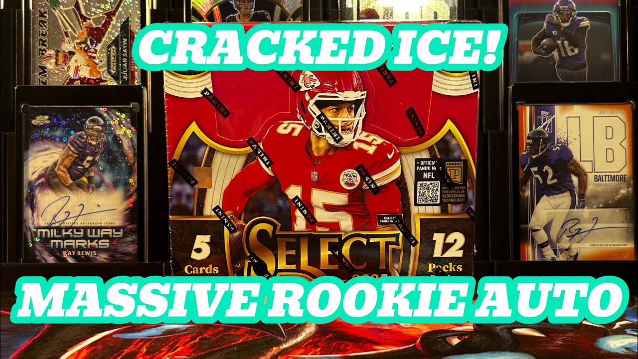 💥MONSTER CRACKED ICE CONTENDERS AUTO! 2025 SELECT HOBBY DELIVERS A NUKE!💥