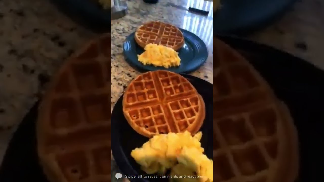 Trick Daddy Cooking Chicken & Waffles