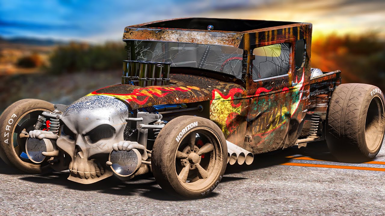 ENCONTREI UM CARRO DA HOT WHEELS ABANDONADO NO FORZA HORIZON 5 - (Restaurando Clássicos)
