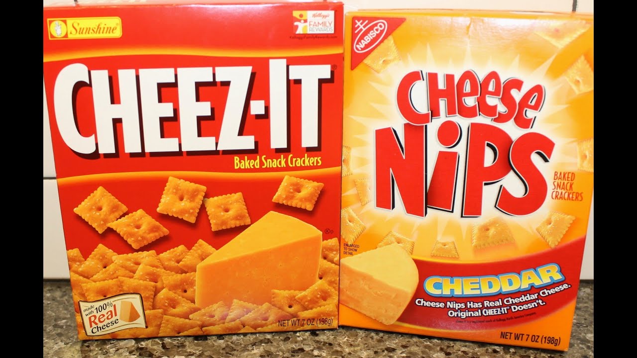 Cheez-It vs Cheese Nips Blind Taste Test