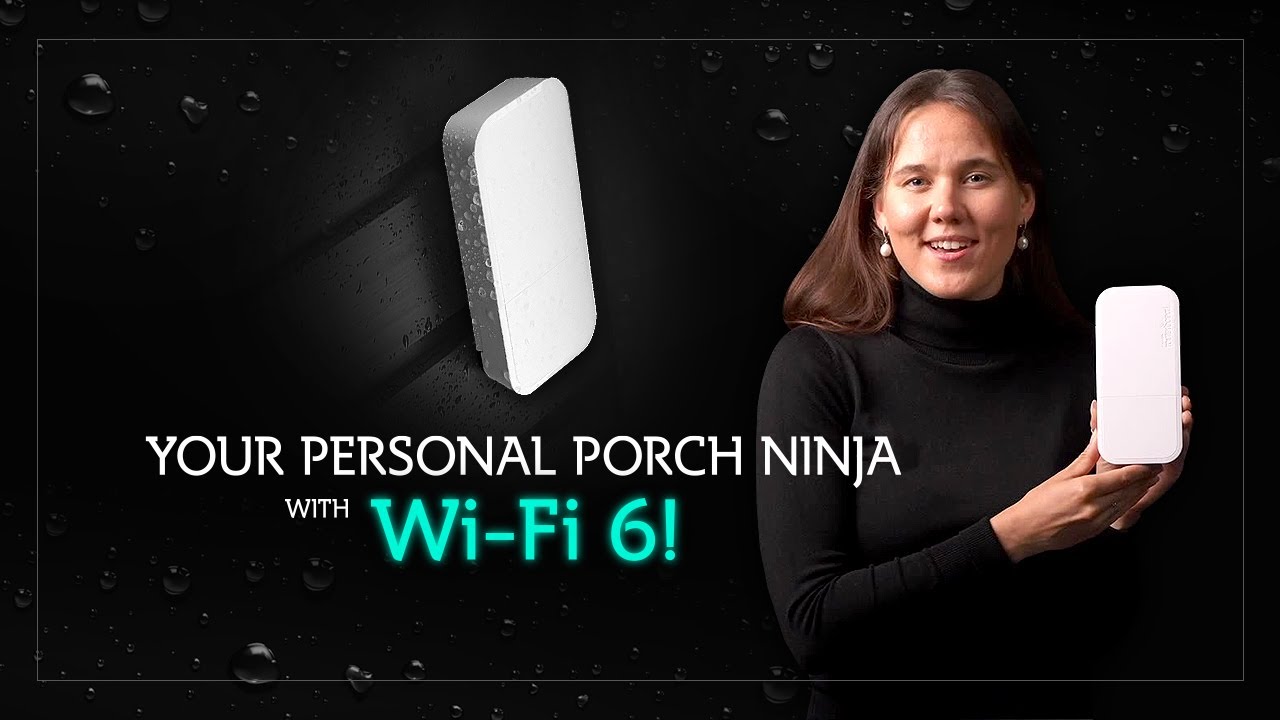 wAP ax: быстрый и надежный Wi-Fi 6 на крыльце, в саду, где угодно!