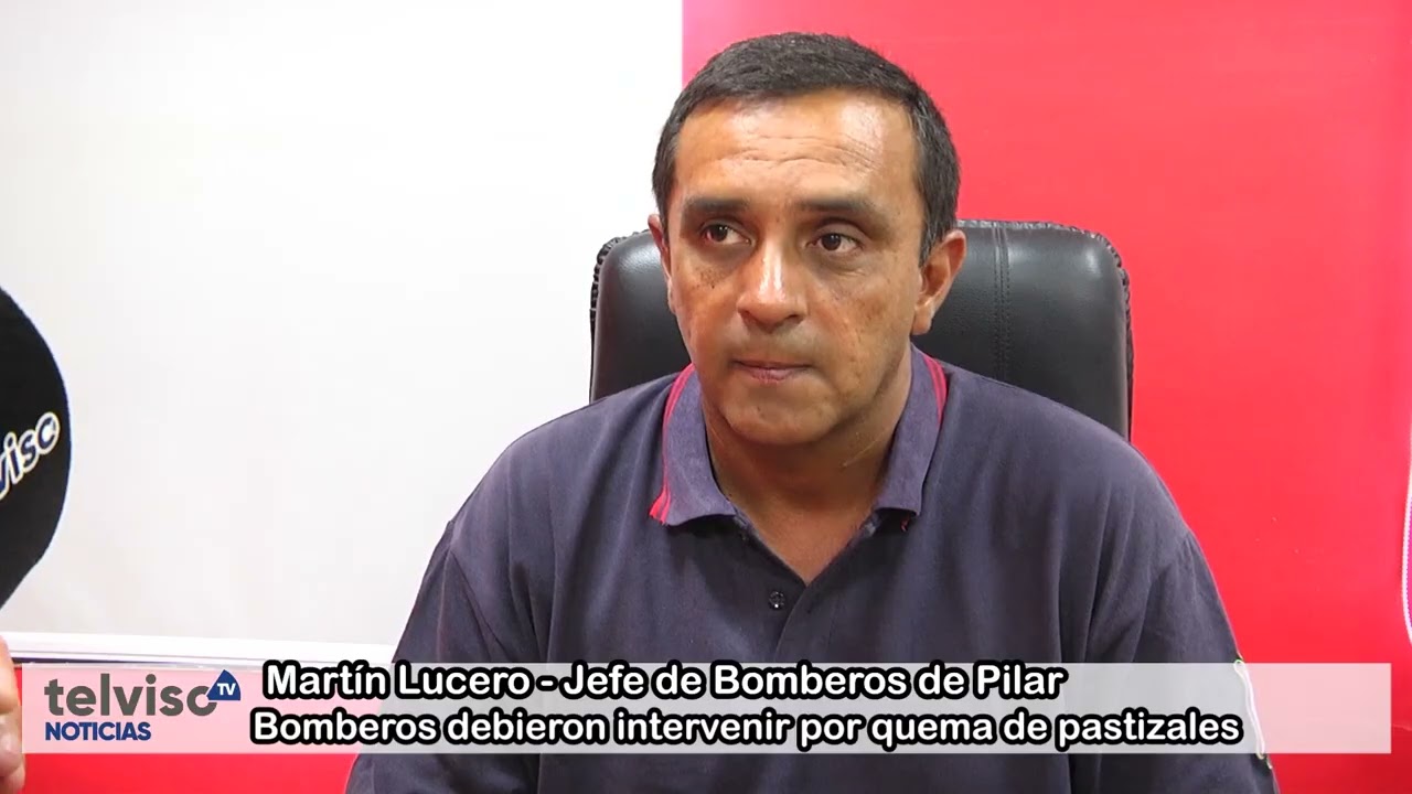 2.2.2026 - BOMBEROS DE PILAR DEBIERON INTERVENIR POR QUEMA DE PASTIZALES -TELVISO NOTICIAS