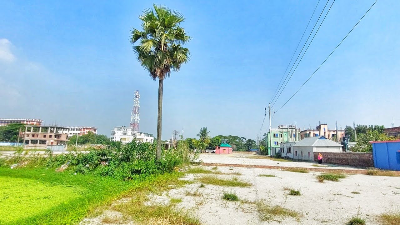 নরসিংদীর সাহেপ্রতাপ পুলিশ লাইন্স এলাকা | এখানে জমি বিক্রির এরিয়া দেখে মনে হচ্ছে পূর্বাচল ঢাকা সিটি 😍
