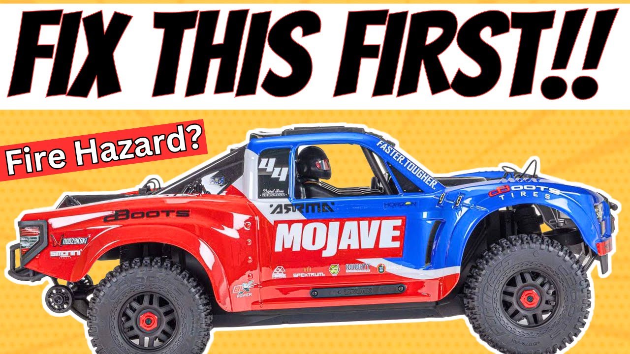 У Arrma 4s Mojave RC есть КОНСТРУКТИВНЫЙ ДЕФЕКТ! | Исправьте его СЕЙЧАС!