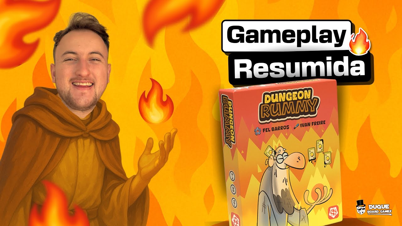 DUNGEON RUMMY - Gameplay resumida