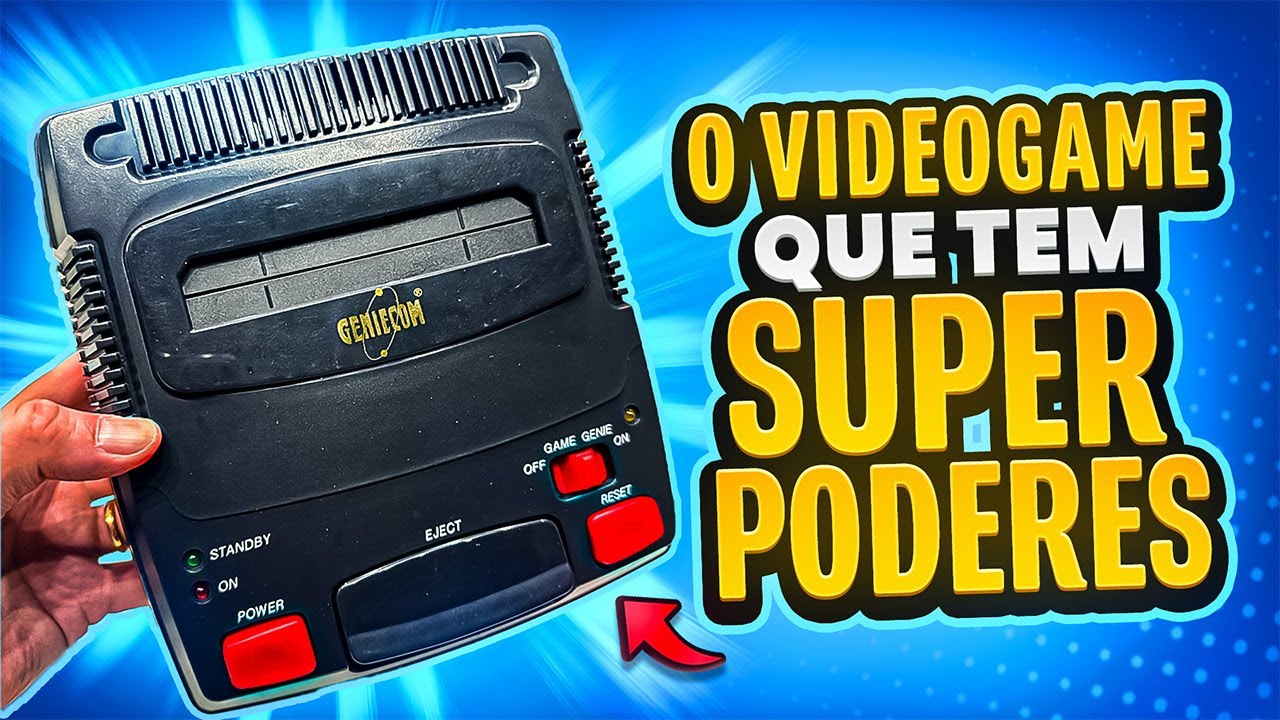 Geniecom – o clone do Nintendinho que te dá Super Poderes