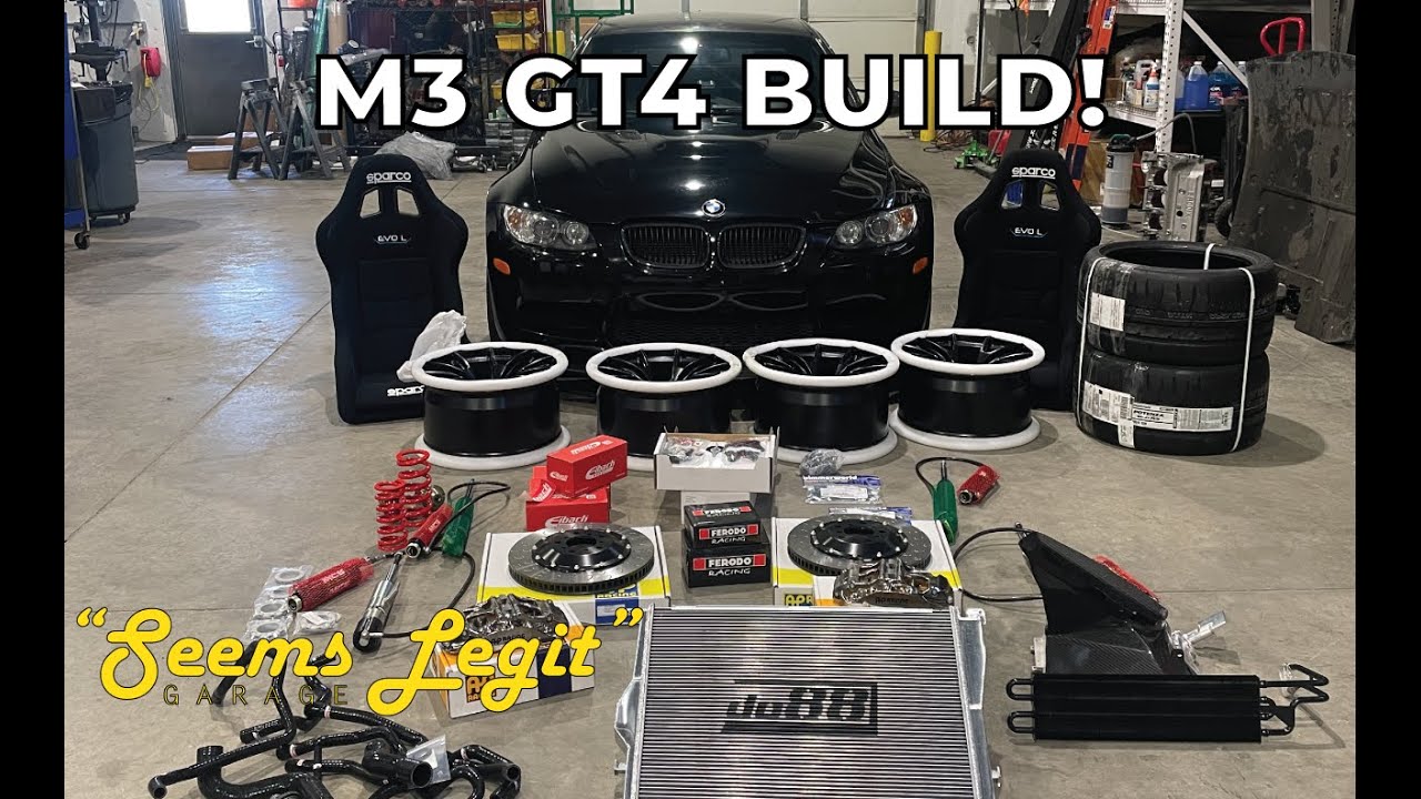 BMW E92 M3 GT4 Track Build - Episode 1 Cooling