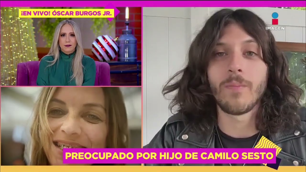 EN VIVO Óscar Burgos Jr. busca AYUDAR a hijo de Camilo Sesto por su problema de AD1CC10N35