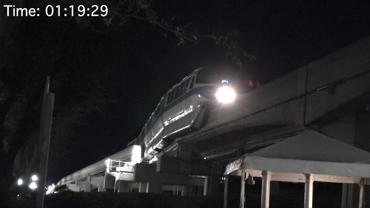 Disney: Monorail System Shutdown at the Magic Kingdom and Storage Shed