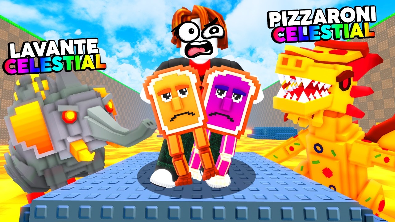 🌋 PRIMEIRA VEZ JOGANDO ADMIN ABUSE SOBREVIVA A LAVA POR BRAINROT.. COM ROBUX INFINITO ATIVADO 🤑💲