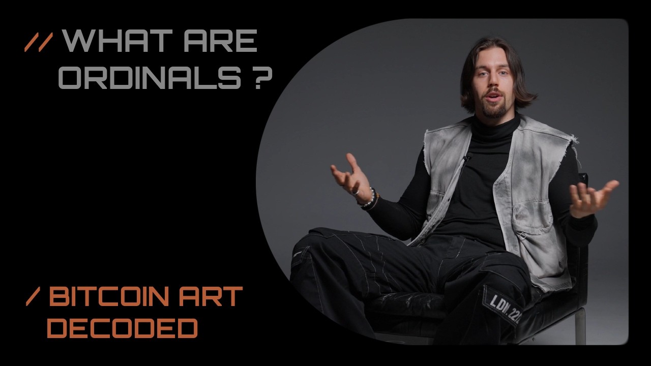 What are Ordinals? - Bitcoin Art Decoded by Gordon Berger