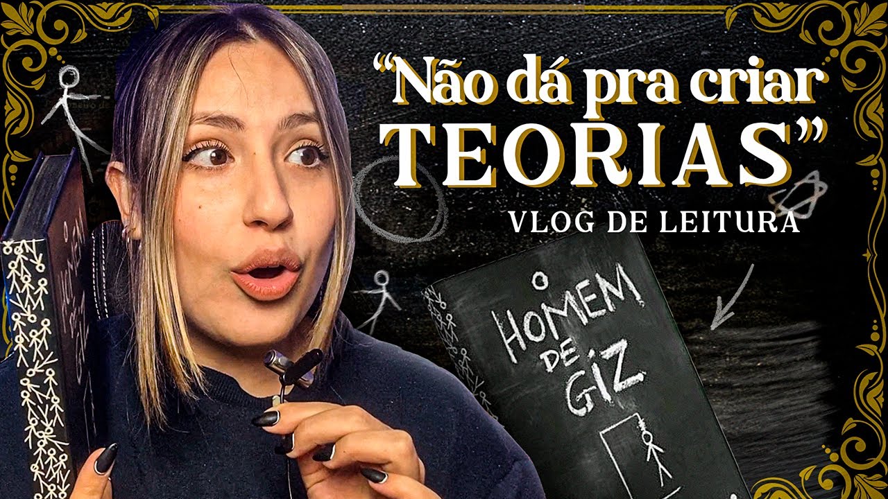 O HOMEM DE GIZ de C.J. Tudor - Vlog de Leitura