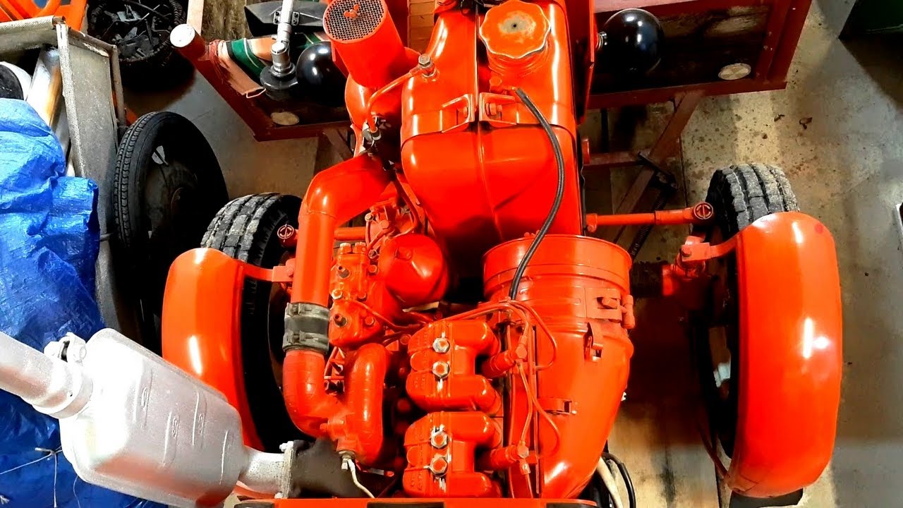 Wladimirec T-25A - krótki film o zab... zabrudzonym filtrze powietrza