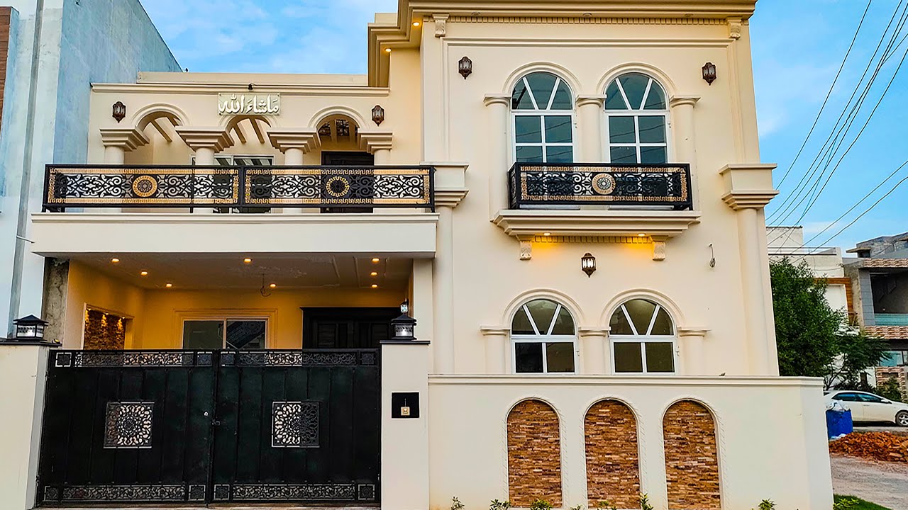 07 Marla Brand New Spanish Style House For Sale | House for sale in Multan | Wapda Town
