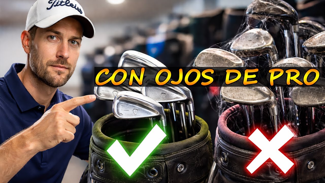 🎯 Compra palos de golf de segunda mano SIN equivocarte