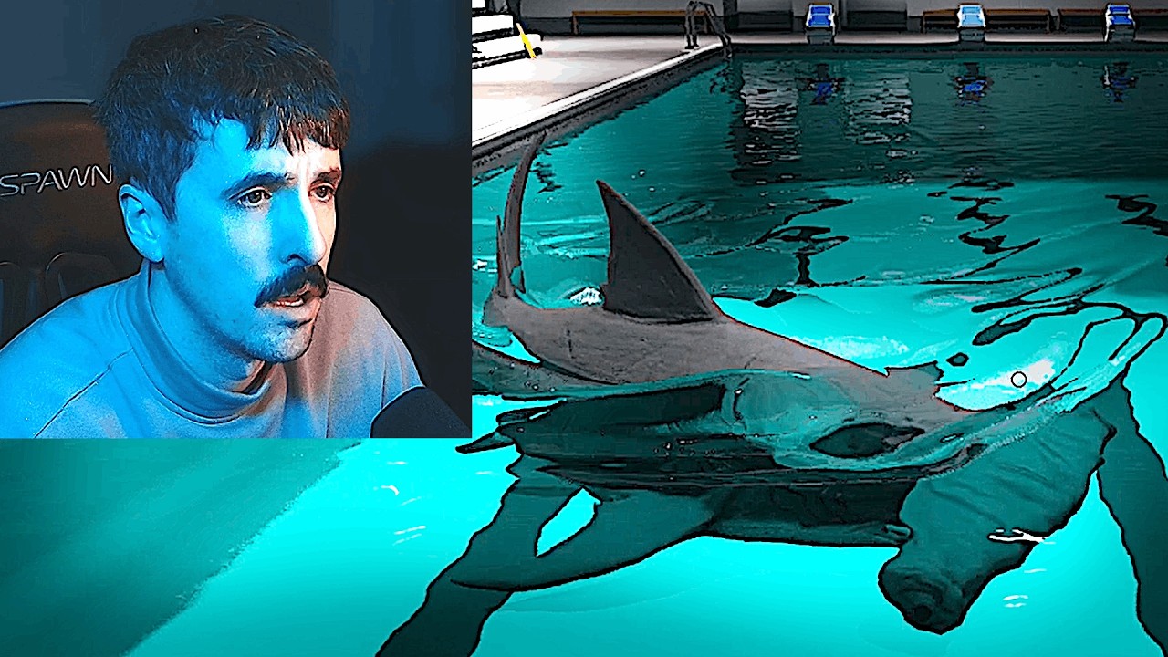 I finally played that scary shark game