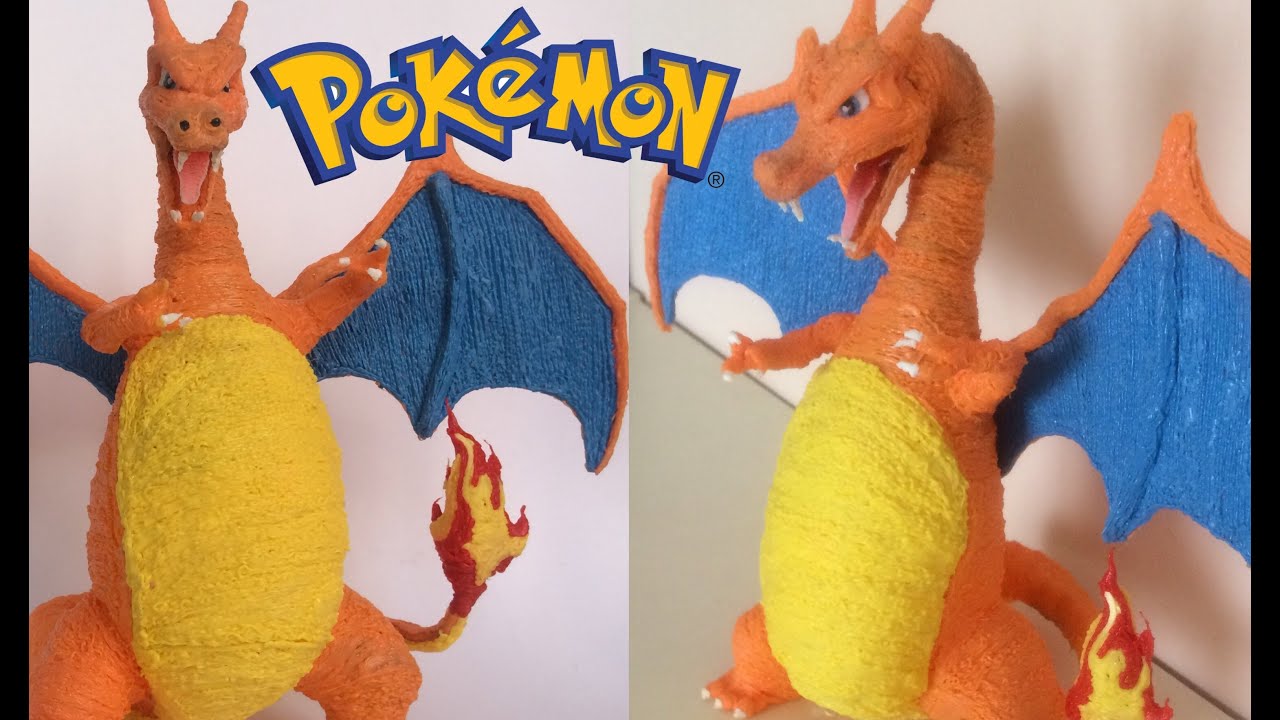 3D Pen Pokémon | Charizard figure | 3D Pen creations | 3D Pen dragon