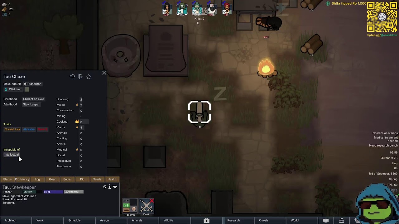 KAU TAK MENYERAH... | Rimworld ID/EN