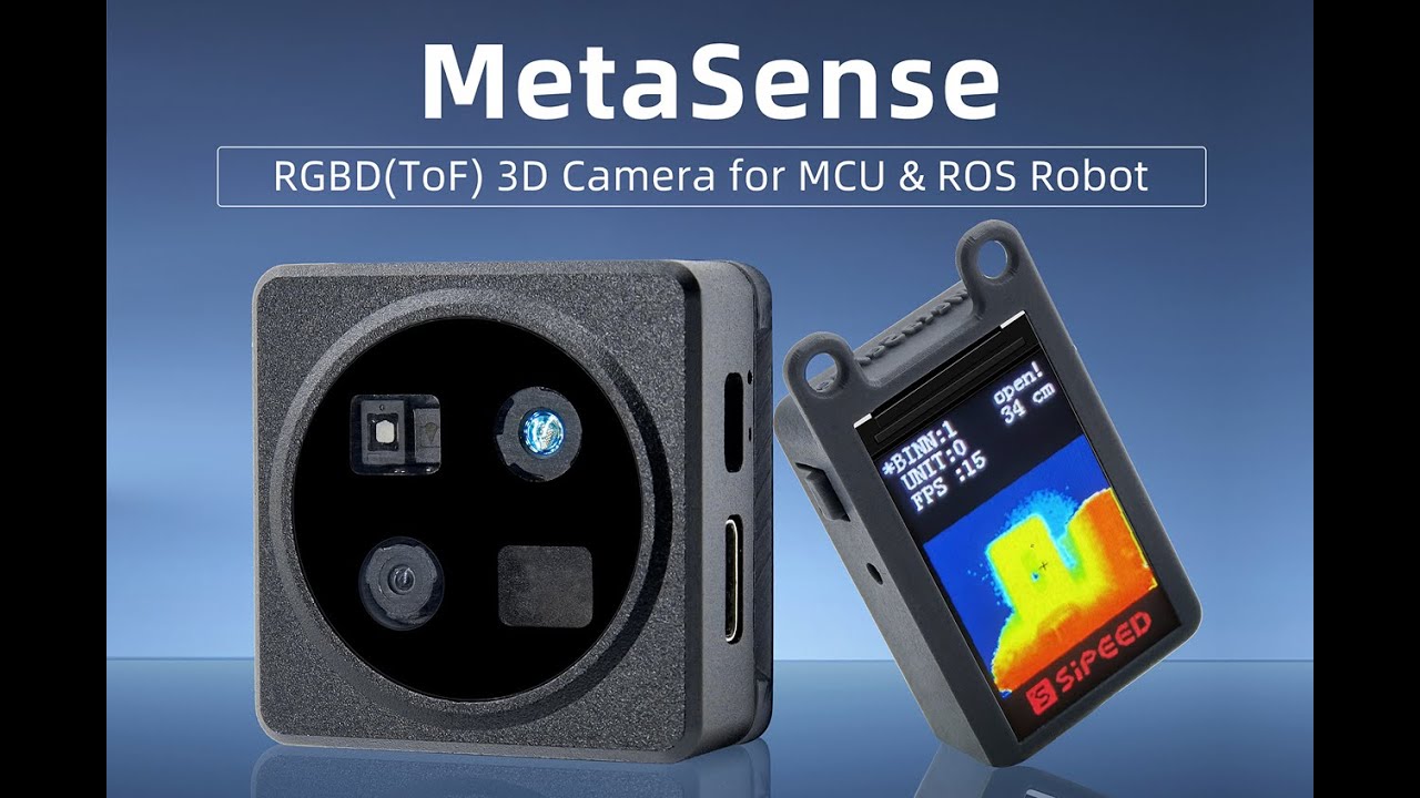 MetaSense: RGBD ToF Camera for MCU&ROS Robots from $19