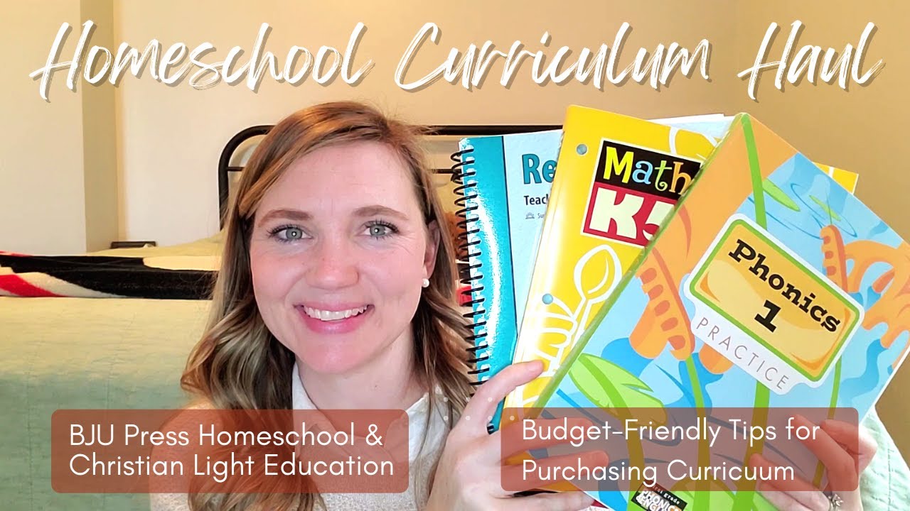 BJU Press & Christian Light Education Homeschool Curriculum Haul / Budget-Friendly Tips
