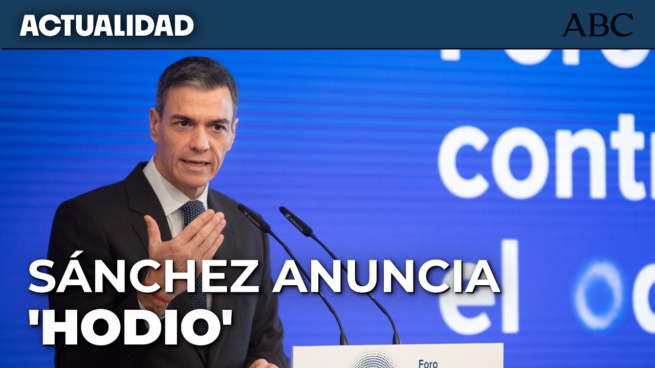 SÁNCHEZ anuncia 'HODIO' para señalar a quienes «miran hacia otro lado» con el odio en REDES