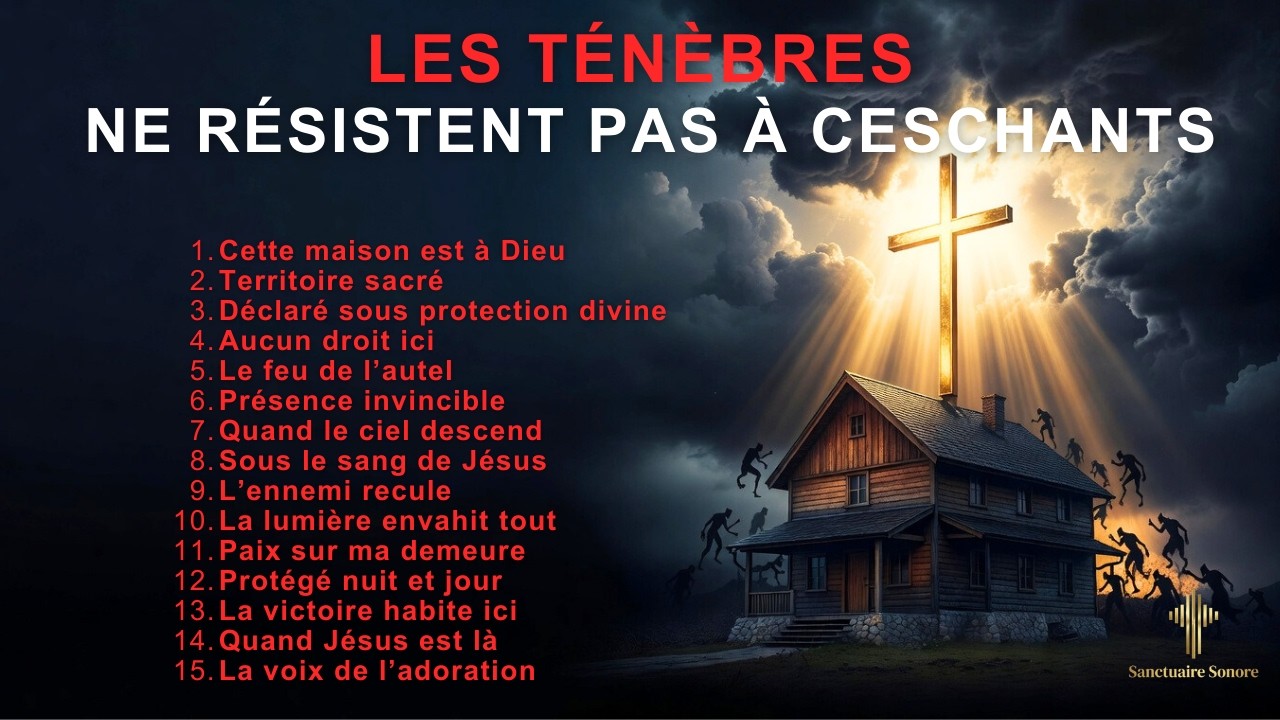 LES TÉNÈBRES NE RÉSISTENT PAS À CES CHANTS