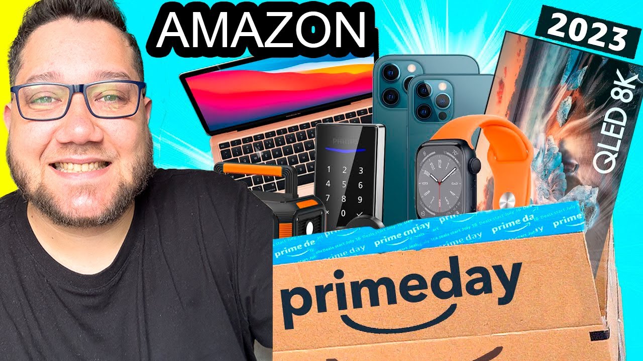 Mega Unboxing Compras do Amazon Prime day