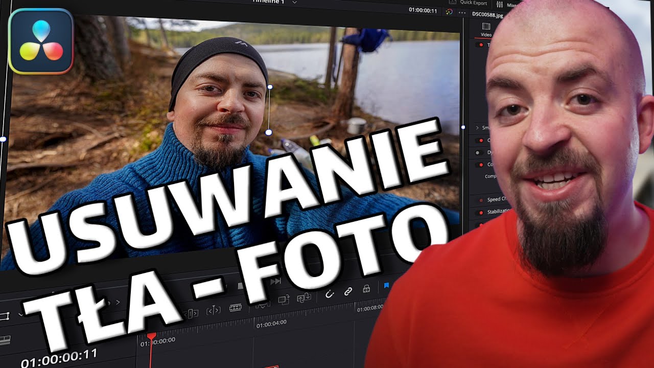 Jak Usunąć Tło Ze Zdjęcia w DaVinci Resolve?