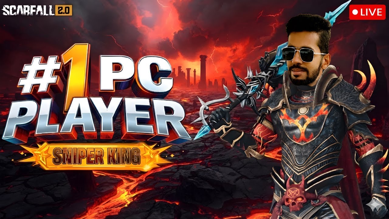 Ginti Mein Ek Hi Naam, Shaz Ki Sniping Se Puri Team Tamaam 🎯 ScarFall 2.0 Live | Shaz Gaming