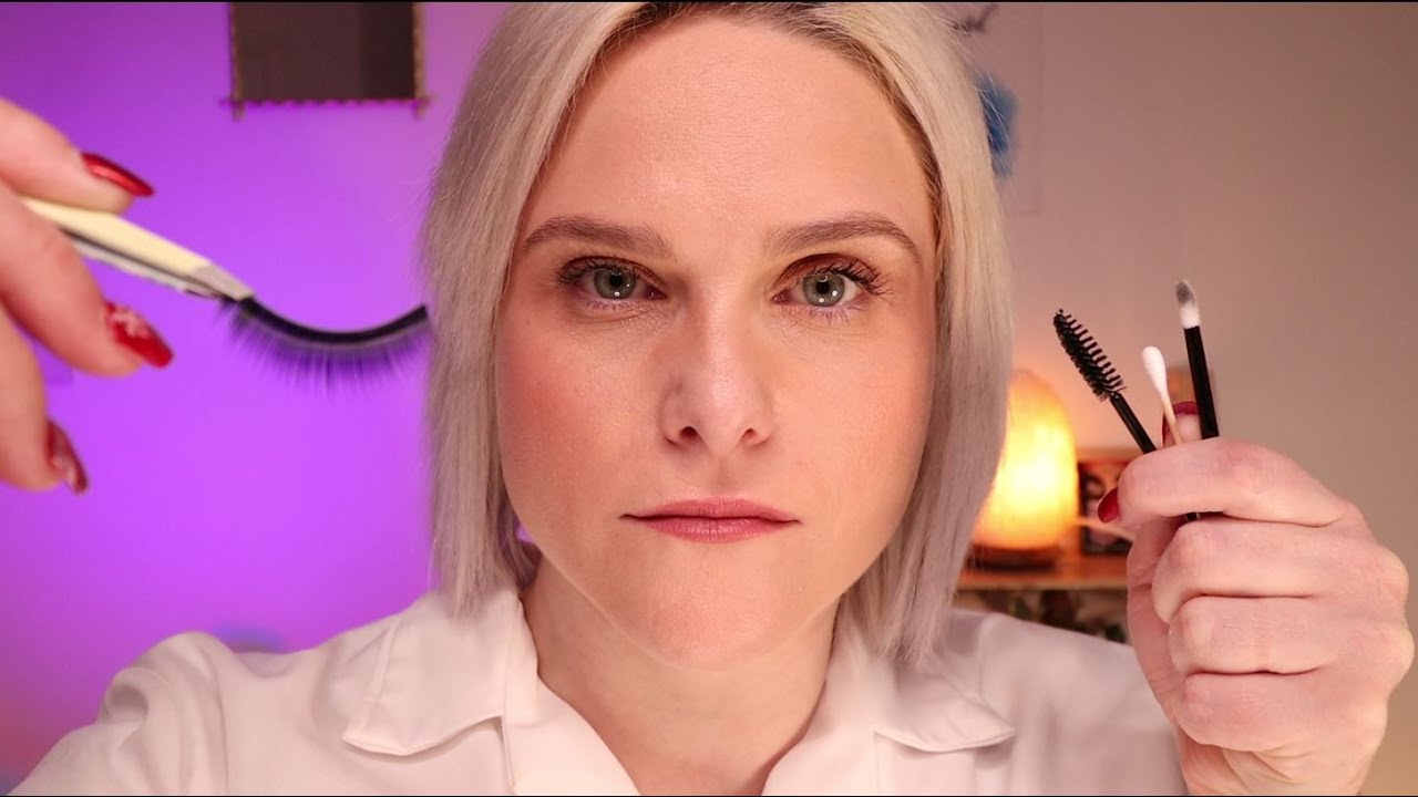 100% Realistic ASMR Brow Tidy, Brow Lamination, Brow Tint & Lashes