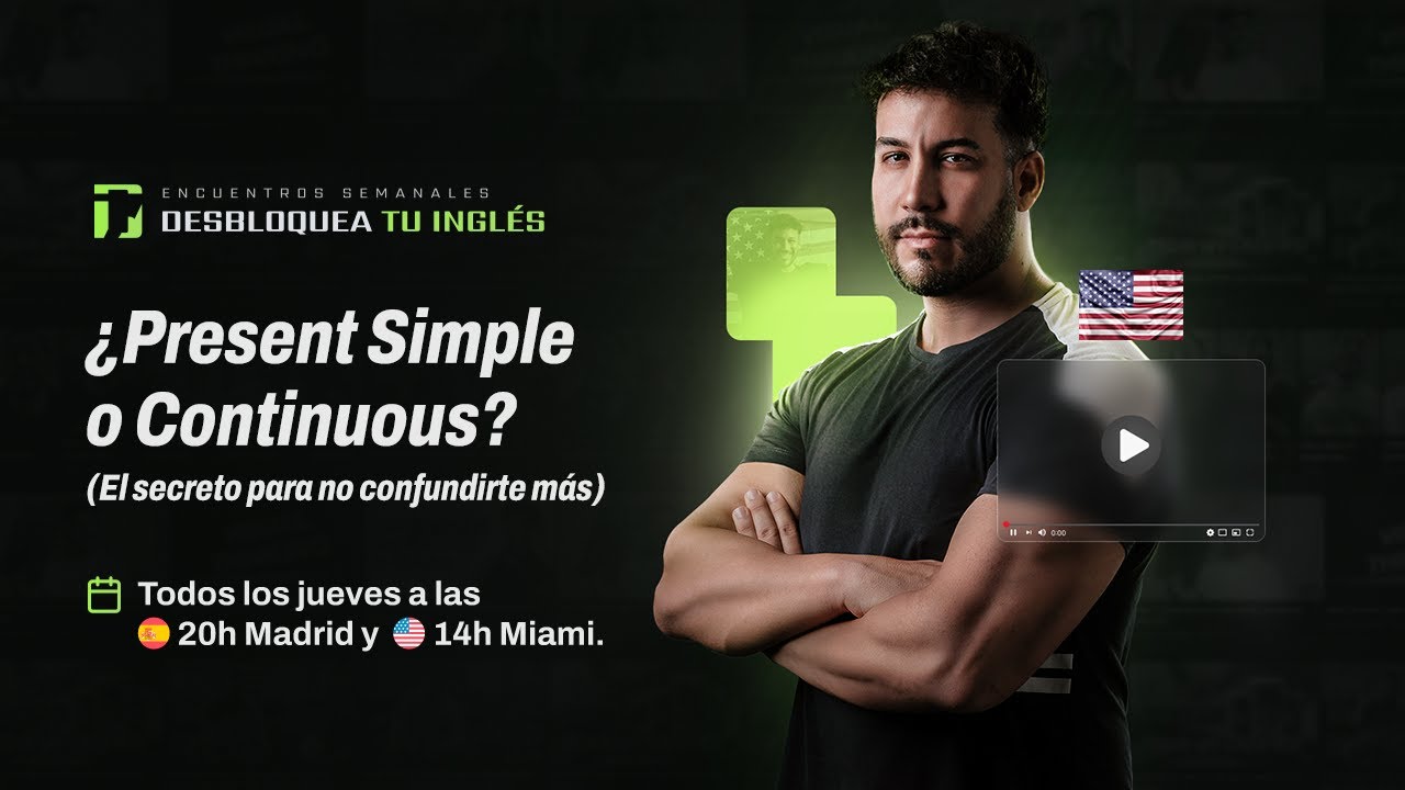 ¿Present Simple o Continuous? El Secreto para No Confundirte Más | @MARIOTOTHEMAX
