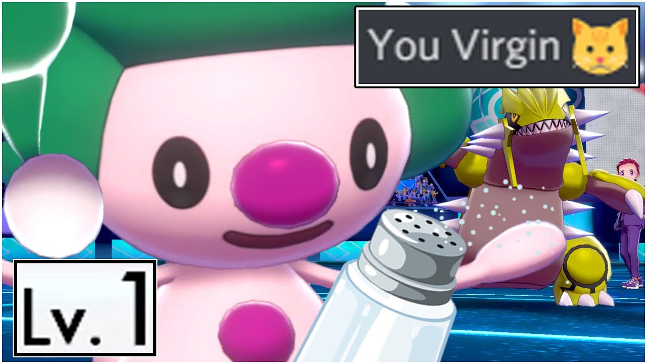 ★~EPIC MIME JR. SWEEP~★ Level 1 Pokemon Destroys SALTY KID !