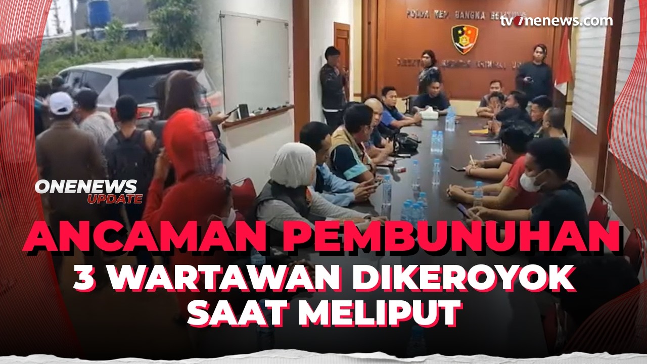 Miris! Wartawan Babak Belur Usai Dikeroyok saat Meliput Keributan | OneNews Update