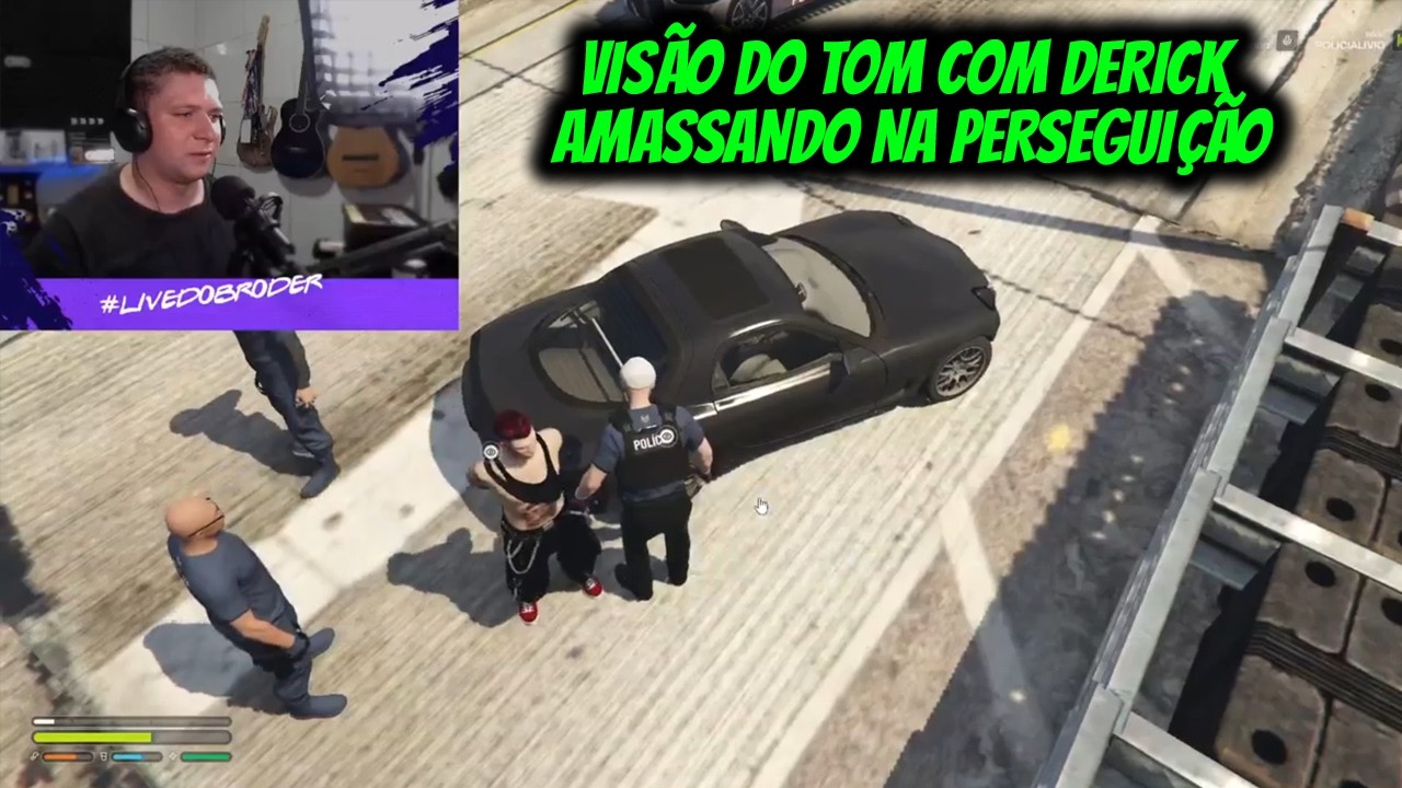 VISÃO DO TOM COM DERICK  AMASSANDO NA PERSEGUIÇÃO