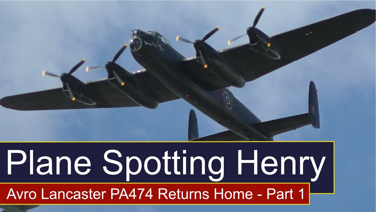 Avro Lancaster PA474 Returns Home to Hawarden - Part 1
