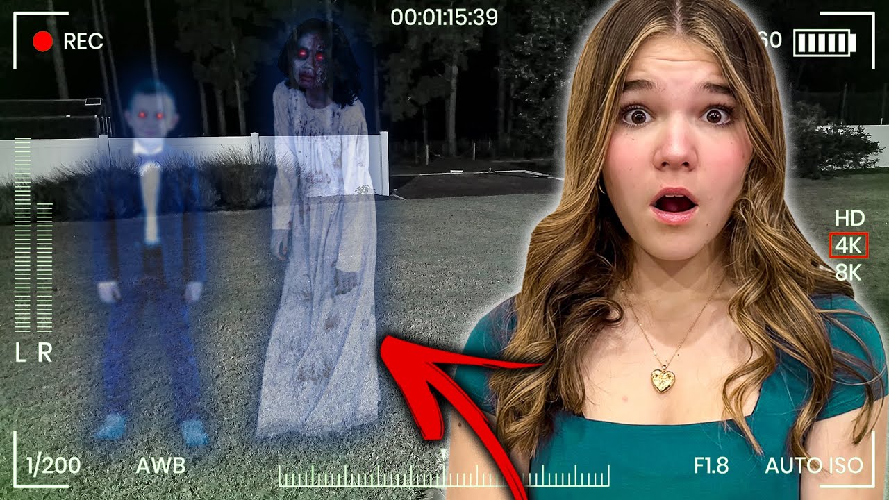 The Creepy Boy In Our Security Camera IS BACK WITH A CREEPY GIRL! *Scary*