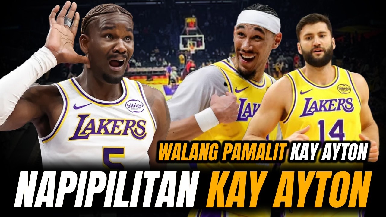 NAPIPILITAN nalang ang Deandre Ayton ang Lakers! Hindi Maipalit si Jaxon Hayes o Kleber sa 1st Unit