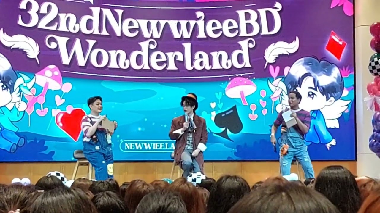 งานวันเกิดนิววี่ 01/02/2025💙 #32ndNewwieeBDWonderland