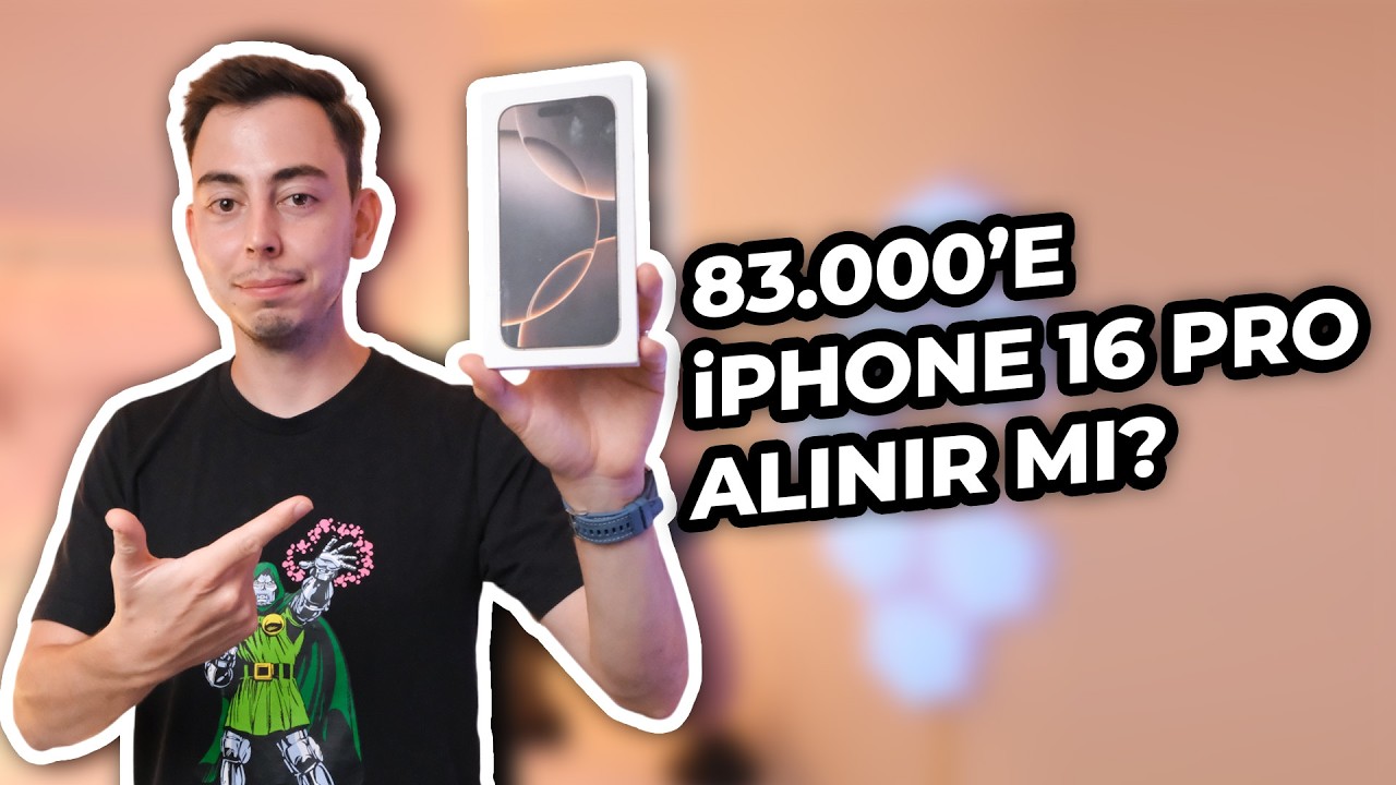 iPhone 16 Pro Max katili iPhone 16 Pro kutu açılımı!