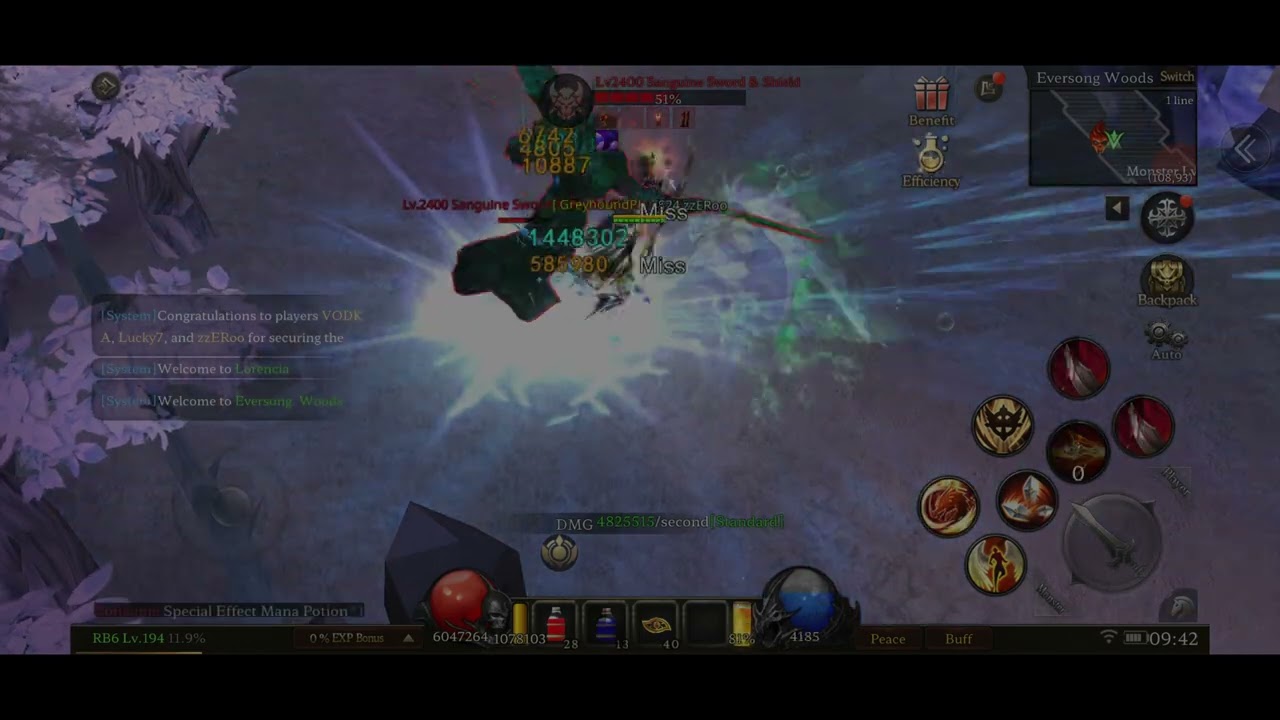 MU NEW DAWN BK GAMEPLAY