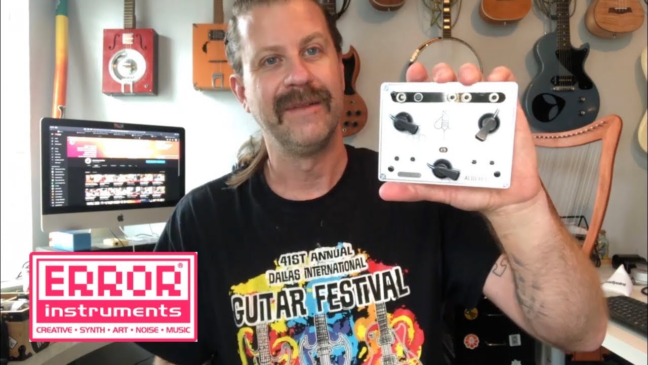 Error Instruments Acid Bee: Unboxing & Demo