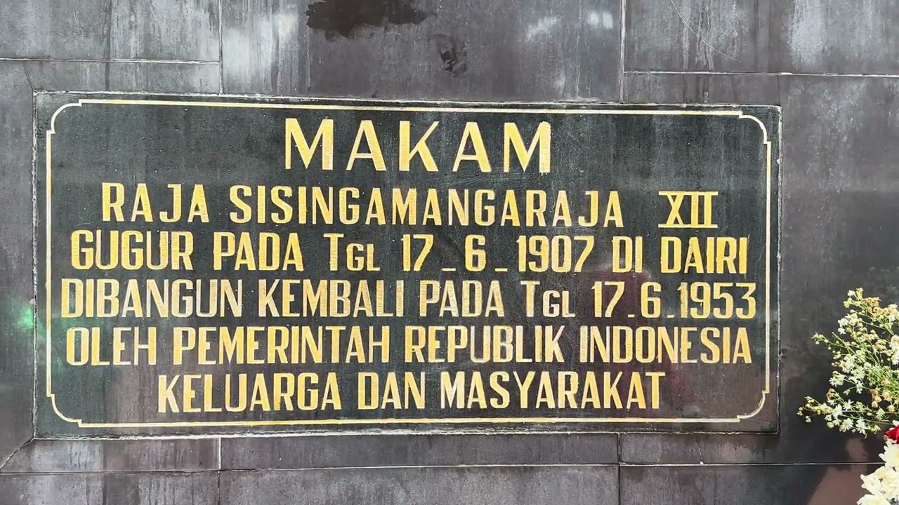 MAKAM PAHLAWAN SISINGAMANGARAJA XII TERBARU