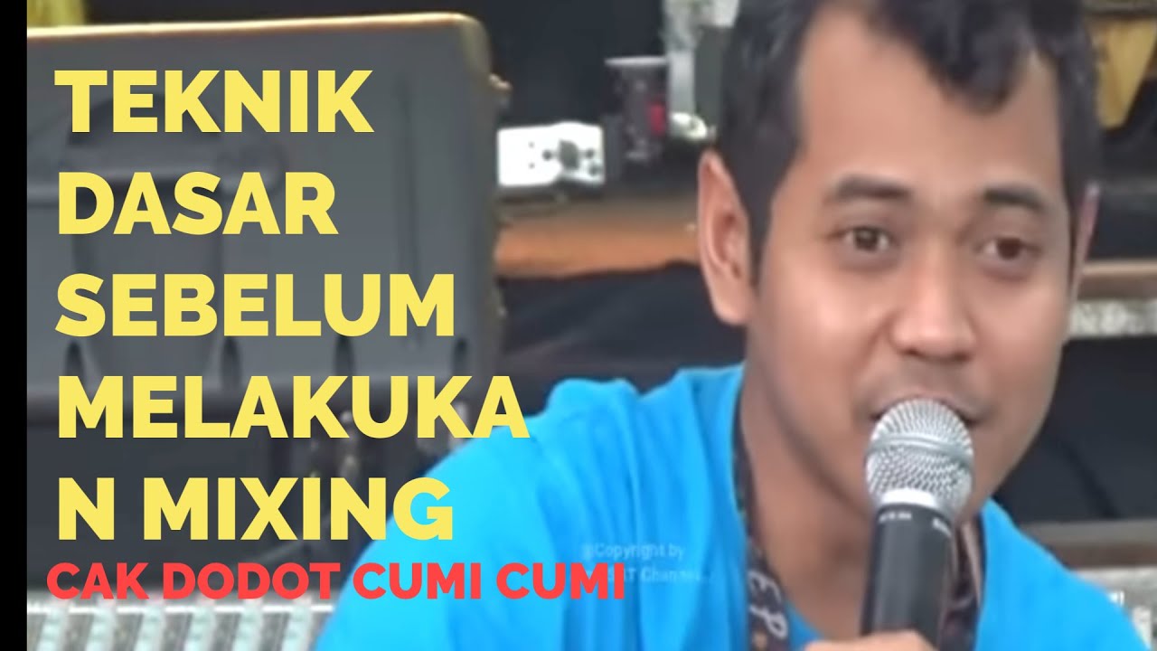 Tehnik Dasar Sebelum Melakukan Mixing Ki Bayan Dodot Cumi-Cumi || PSJT Trenggalek